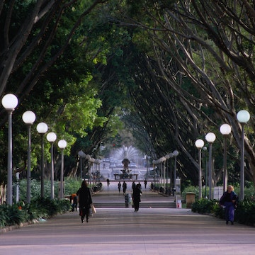 Main pathway, Hyde Park.