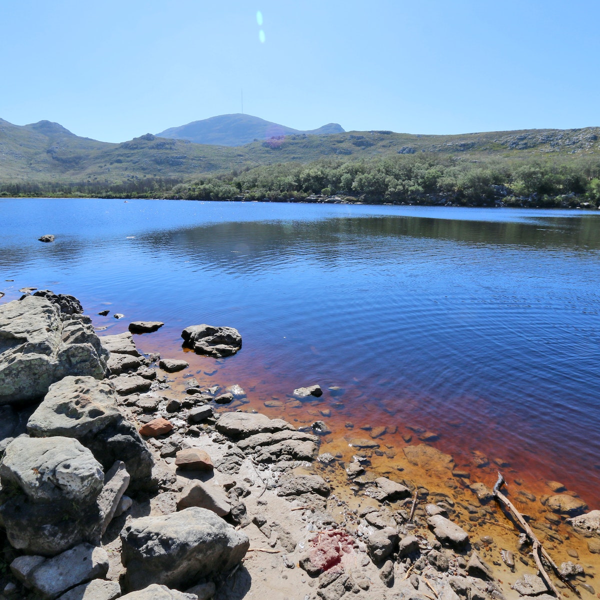 Silvermine Reservoir.