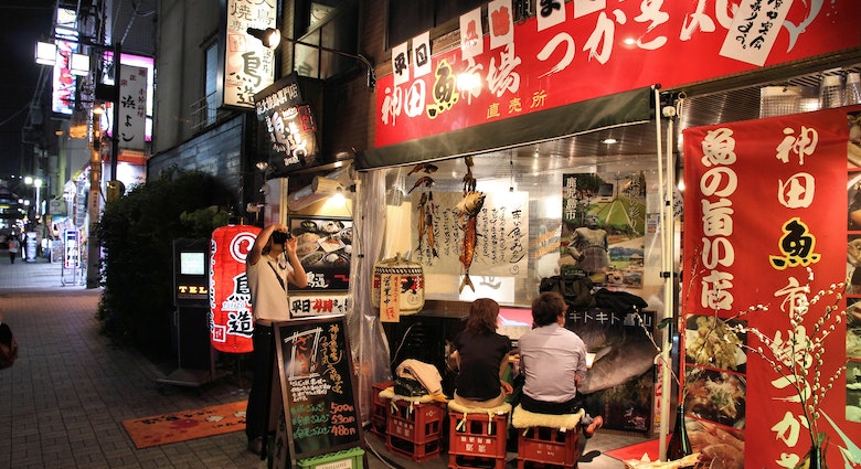 TOKYO - MAY 8: People eat at a sushi bar on May 8, 2012 in Tokyo. With about 160,000 restaurants, Tokyo is the city with most restaurants in the world.; Shutterstock ID 135471143; your: Alexandra Butler; gl: 65050; netsuite: Online Editorial; full: Best foodie destinations
135471143